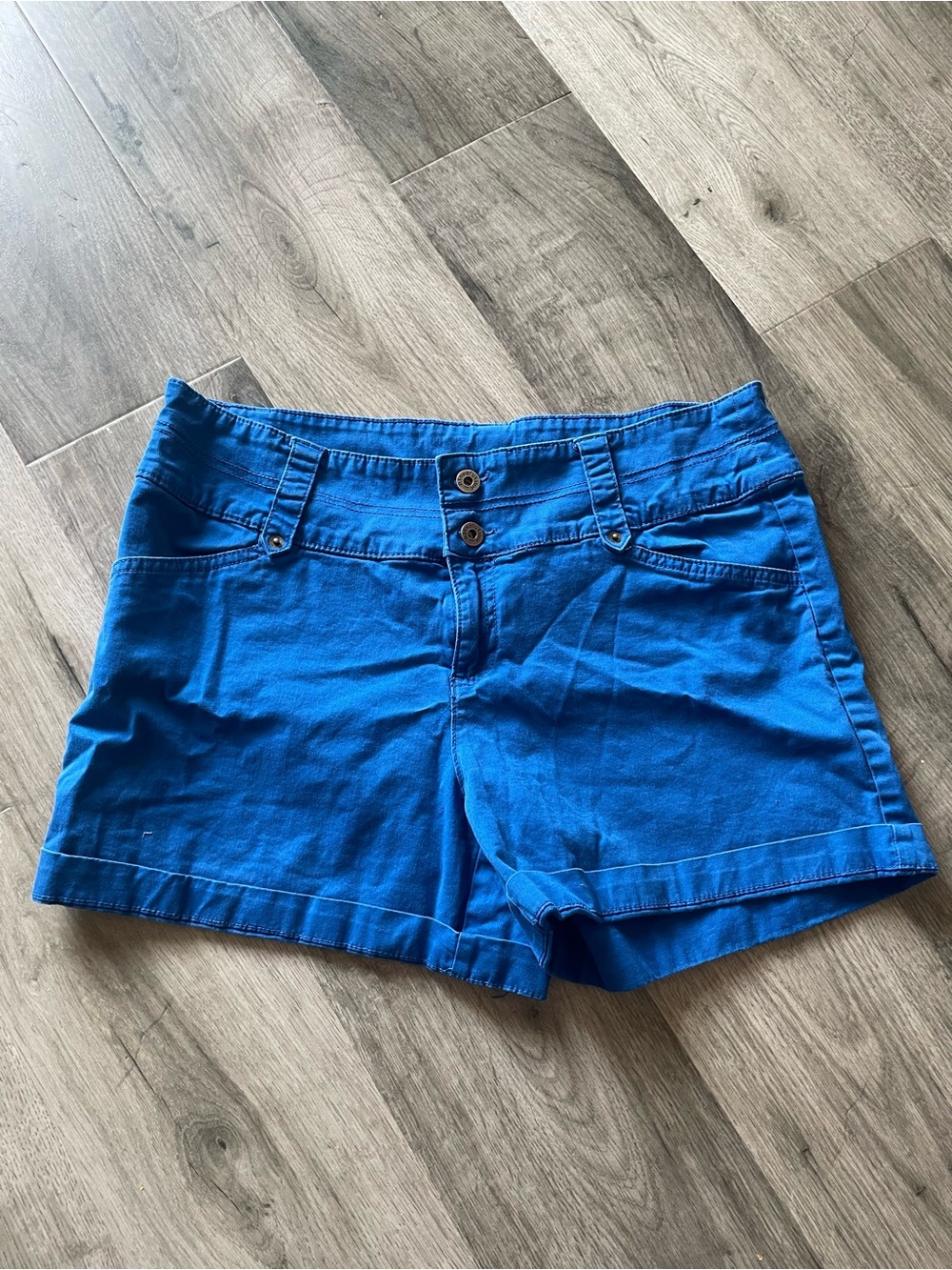 Ricki's Vibrant Royal Blue High Waist Shorts